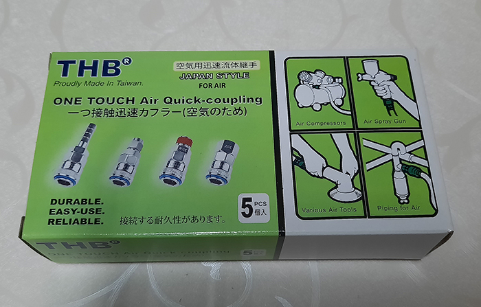 Giắc nối nhanh khí nén THB 20SMT