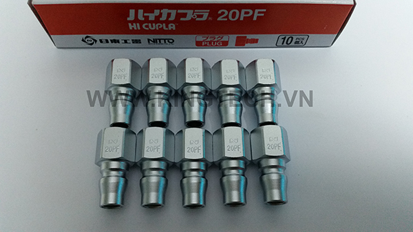 Giắc nối nhanh khí nén Nitto 20PF Giắc nối nhanh khí nén Nitto 20PF